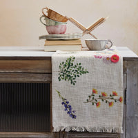 Floweret Printed Table Runner