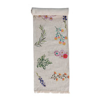 Floweret Printed Table Runner