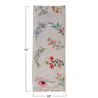 Floweret Printed Table Runner