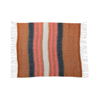 Layla Brushed Acrylic + Wool Throw Blanket