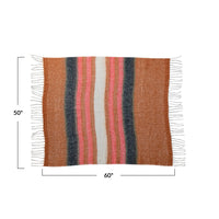 Layla Brushed Acrylic + Wool Throw Blanket