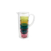 Pitcher + Stackable Glasses Set
