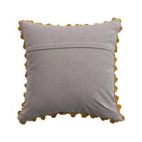 Kantha Stitch Velvet Pillow