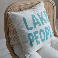 Lake People Pillow