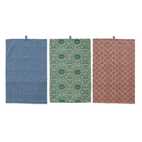 Block Print Tea Towels