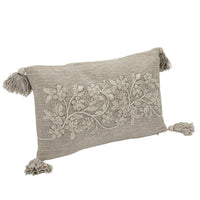 Stonewashed Embroidered Pillow