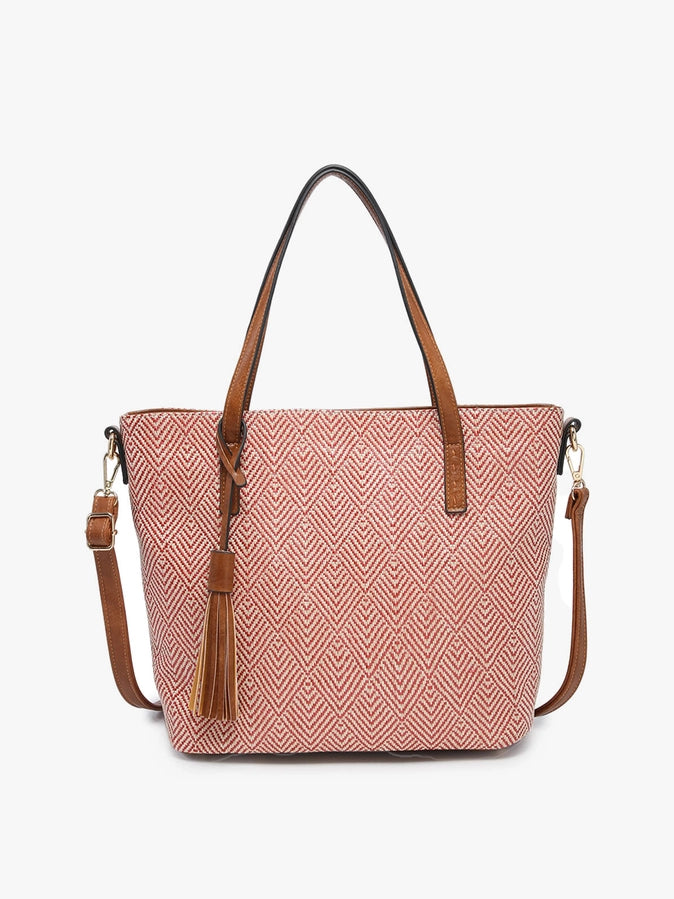Jen Two Tone Tote