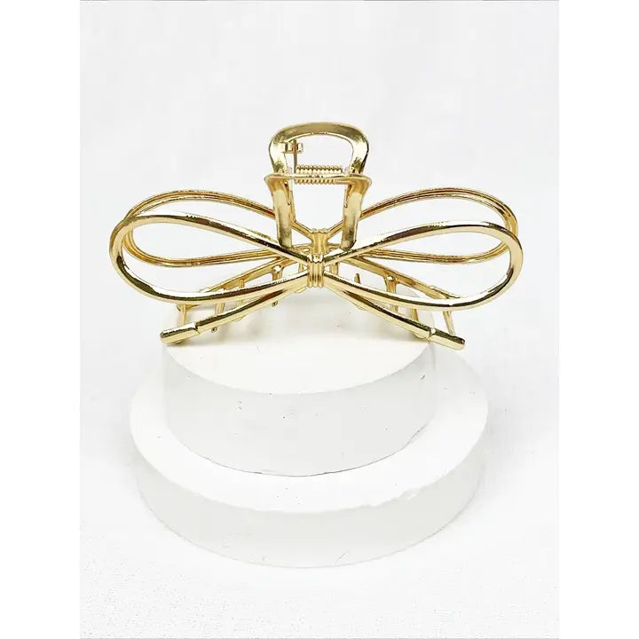 Claire Bow Shape Hair Claw