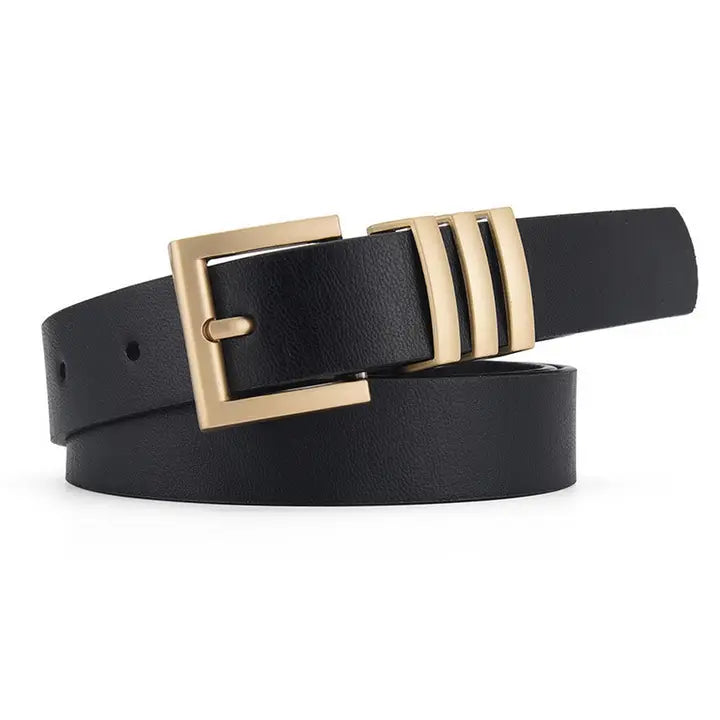 Matt Square Buckle Belt