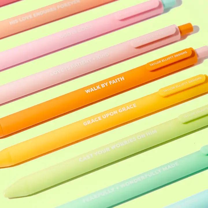 Faith Gel Pen Set