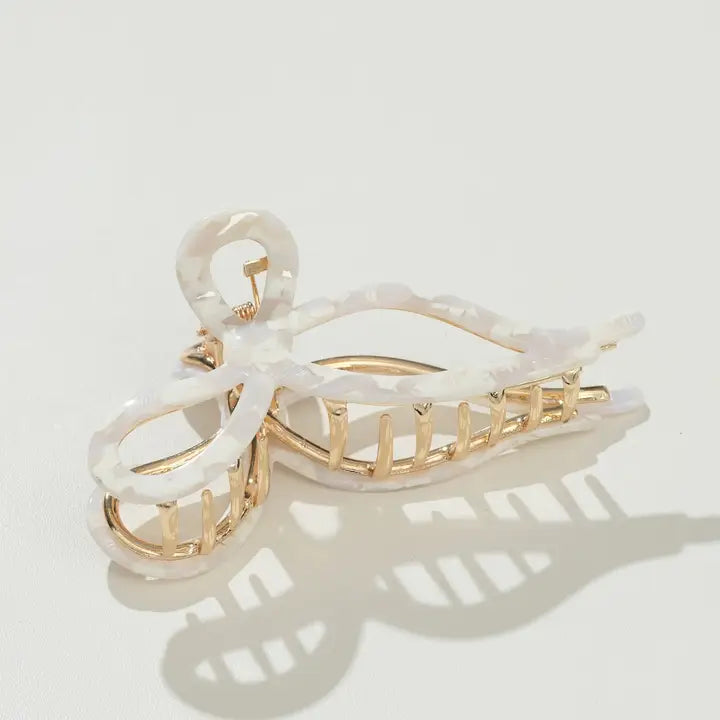 Sabrina Vintage Ribbon Claw Clip