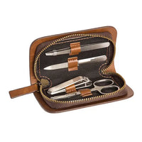 Leather Zip Up Manicure Set