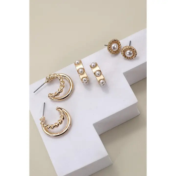Madeline Earring Trio