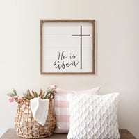 He is Risen Decor Frame