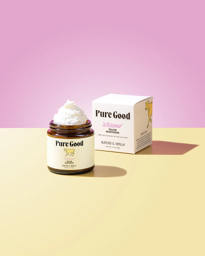 Almond + Vanilla Whipped Tallow Moisturizer
