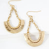 Wren Hammered Textured Earring