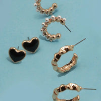 Gracie Trio Earring Set