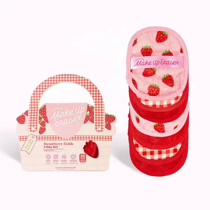 Strawberry Makeup Eraser Set