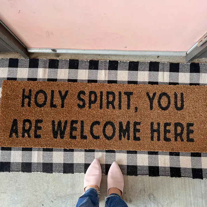 Holy Spirit XL Doormat