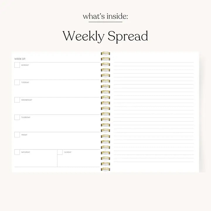 Primavera Undated Planner