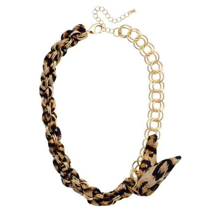 Mia Chain Scarf Necklace