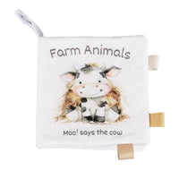 Farm Animals Cloth Baby Book