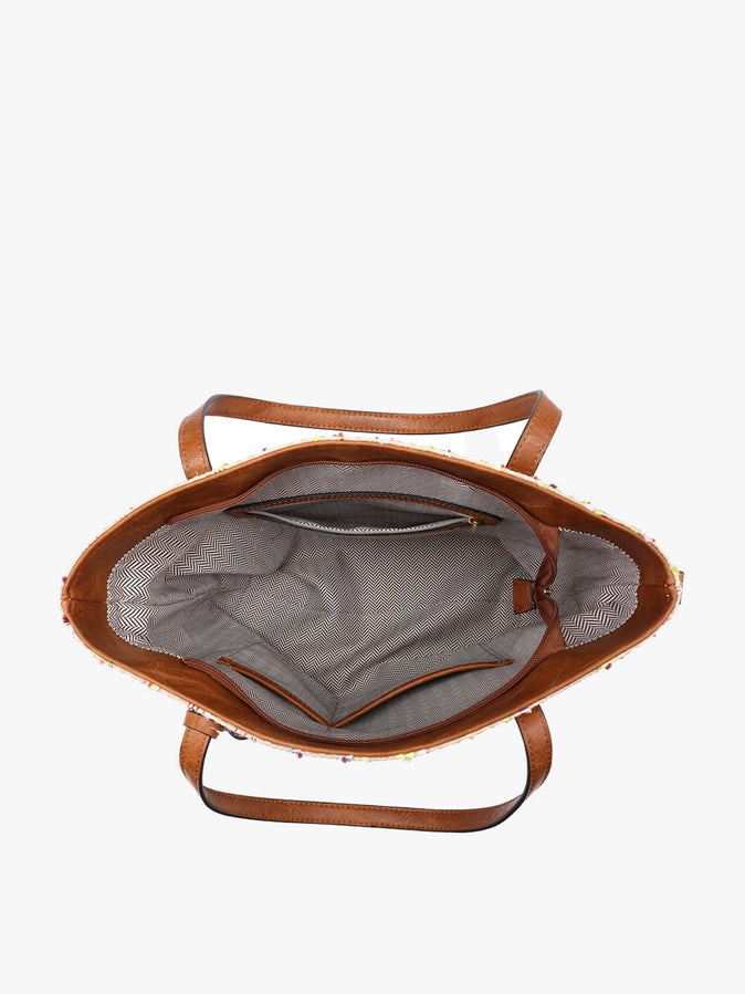 Jen Two Tone Tote