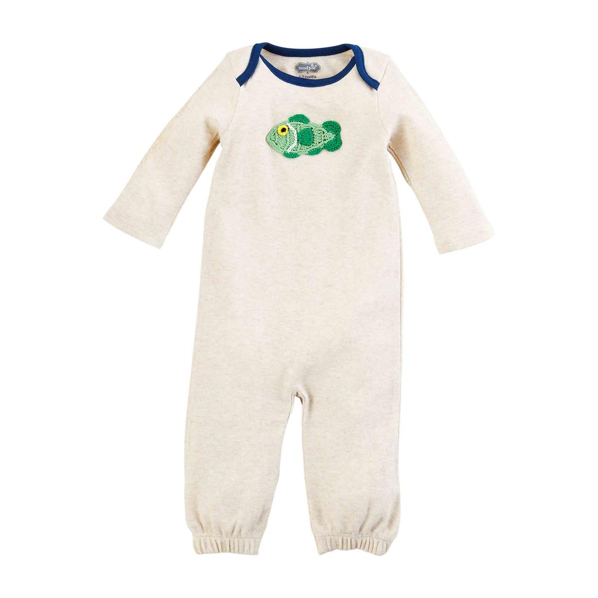 Mud Pie Crochet Fishing Sleeper