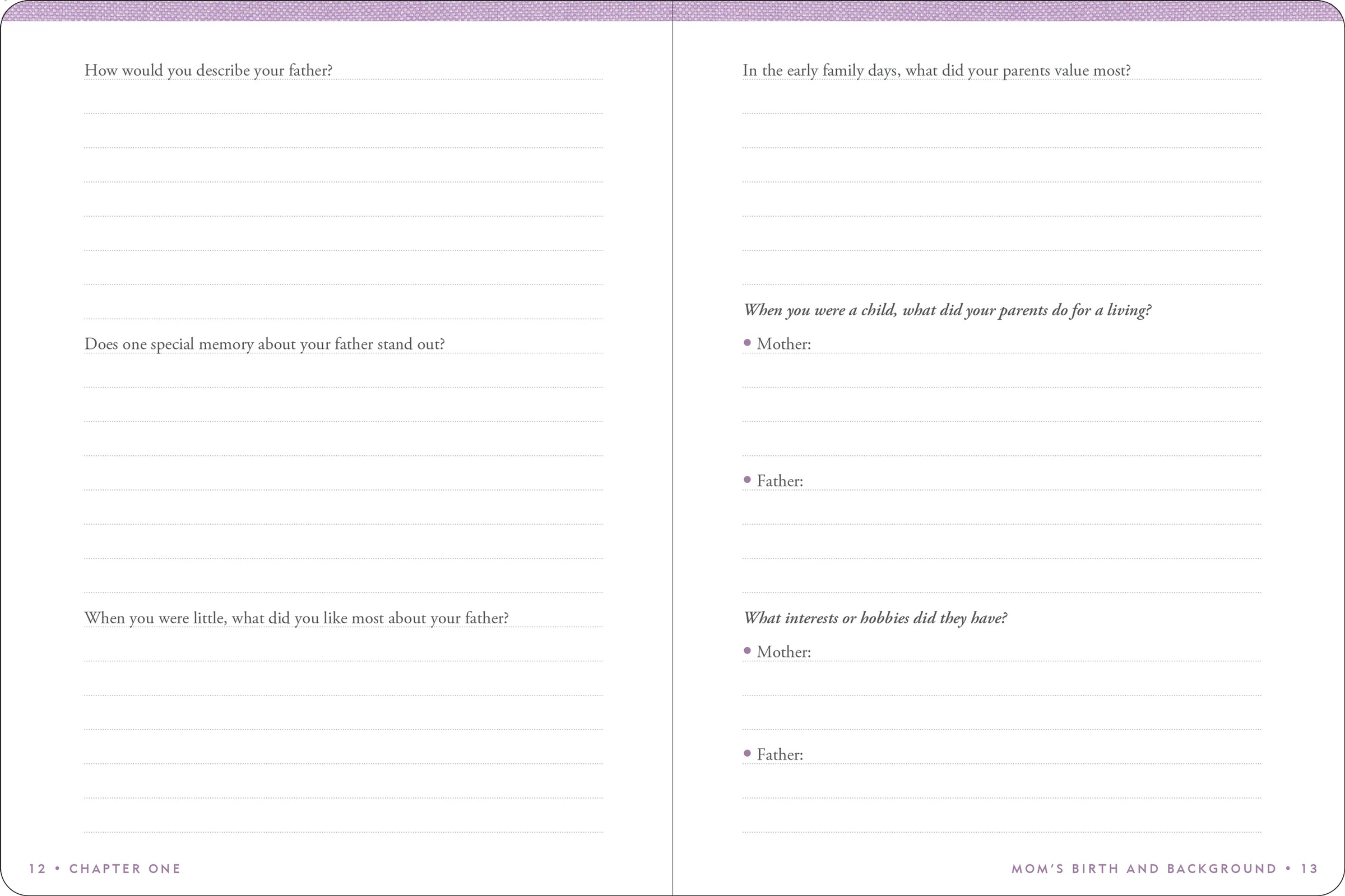 Story Book Memory Journals