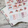 Matte Floral Bible Tabs