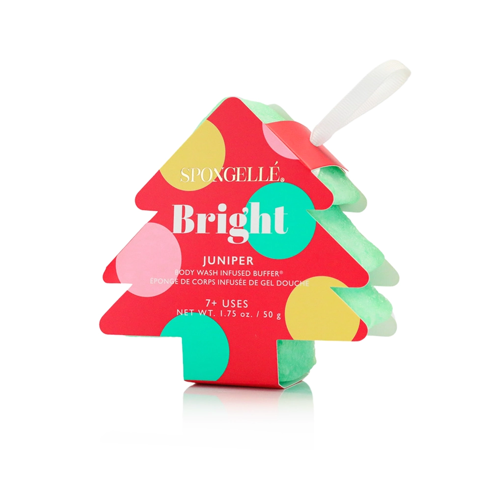 Spongelle Holiday Tree Body Wash Sponges