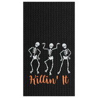 Killin' It Skeleton Kitchen Towel
