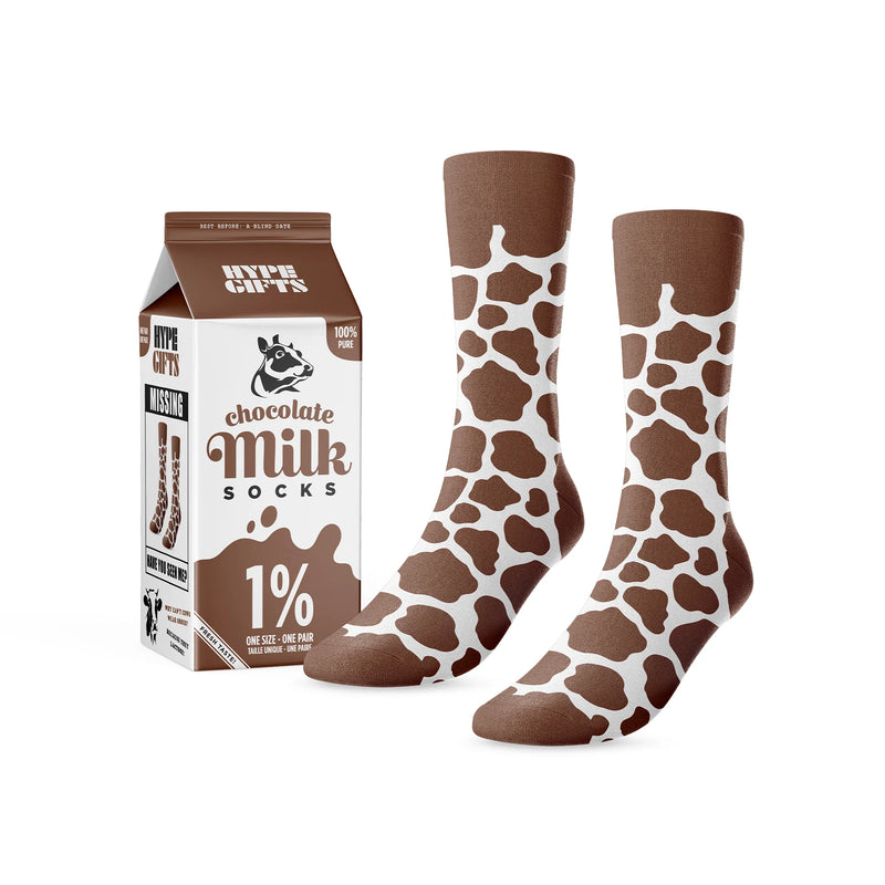 Creamy Chocolate Milk Socks