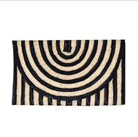 Jerry Geometrical Straw Clutch