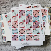 Matte Floral Bible Tabs