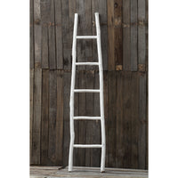 Boho Wood Blanket Ladder