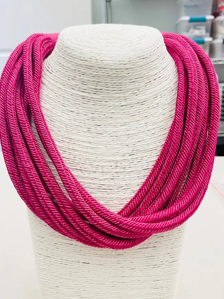 Adina Slub Multistrand Necklace