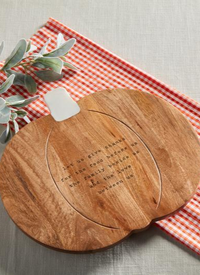 Mud Pie Pumpkin Lazy Susan