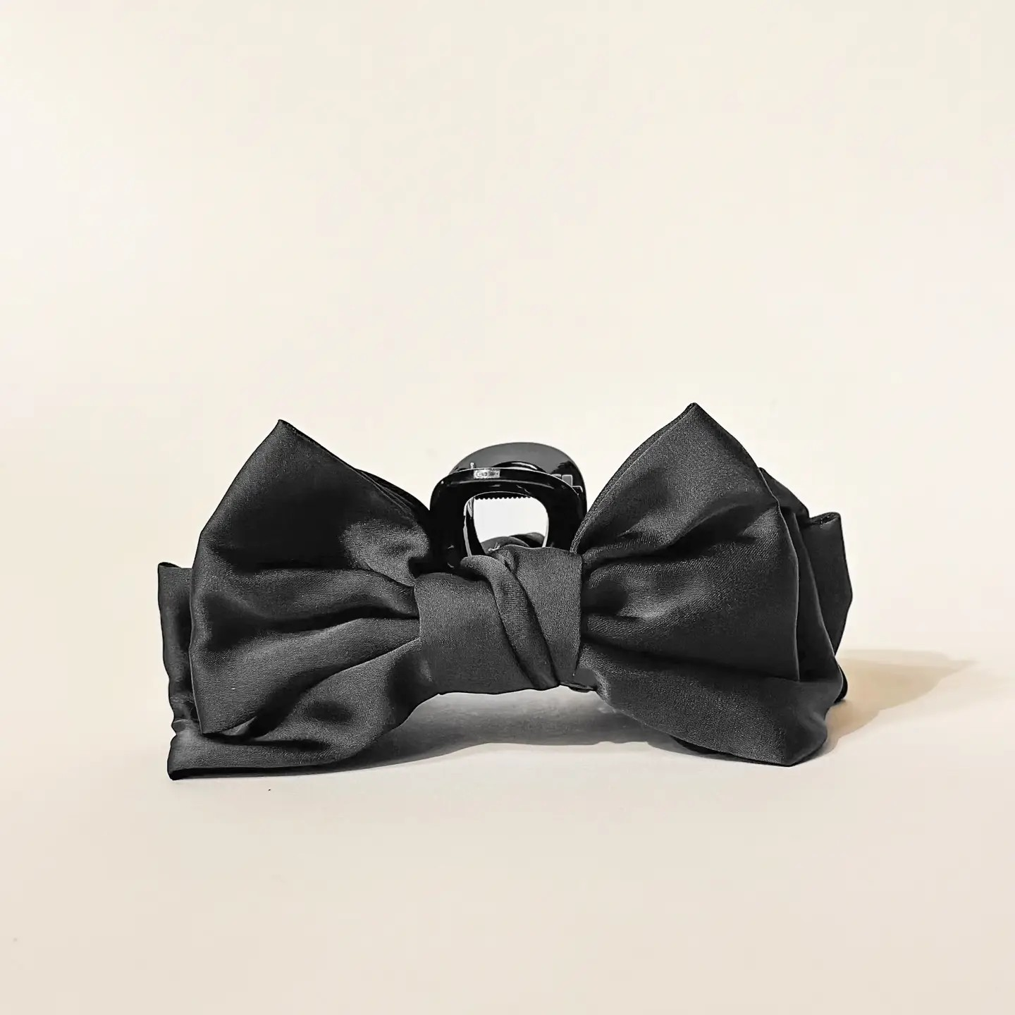 Satin Bow Hair Clip