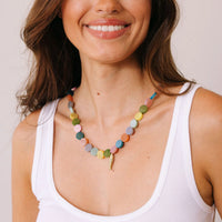 Rainbow Confetti Necklace | Sunshine Tienda