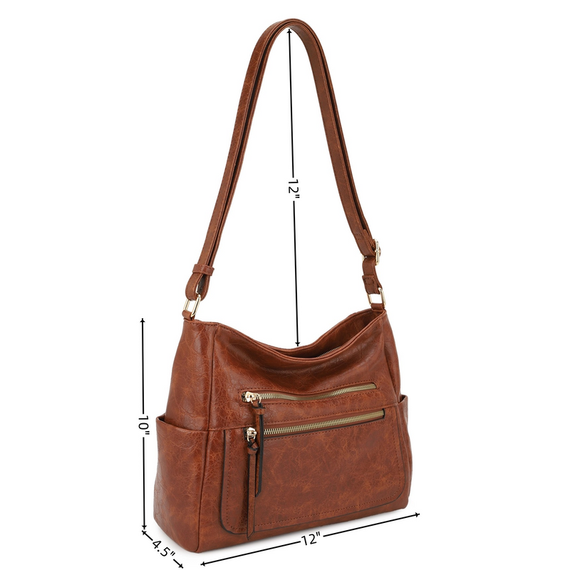 Harper Multi Pocket Crossbody + Hobo Bag