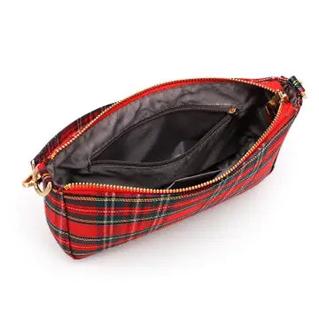 Christmas Plaid Shoulder Bag