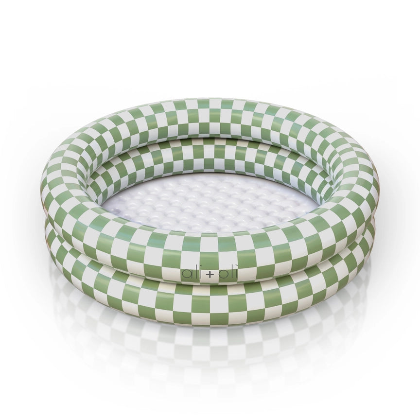 Kiddie Two-Ring Inflatable Pool