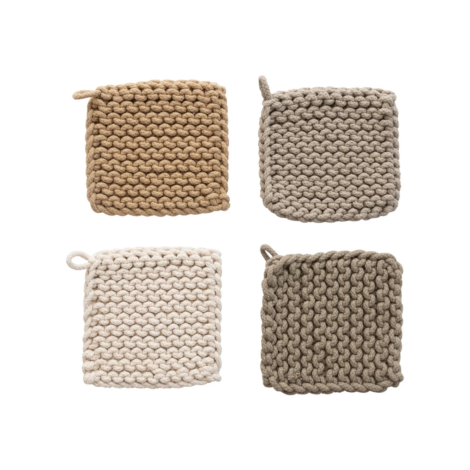 Cotton Crocheted Potholders