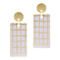 Purple Dulce Cabana Earrings | Sunshine Tienda