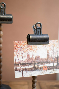 Wood Beaded Standing Clips