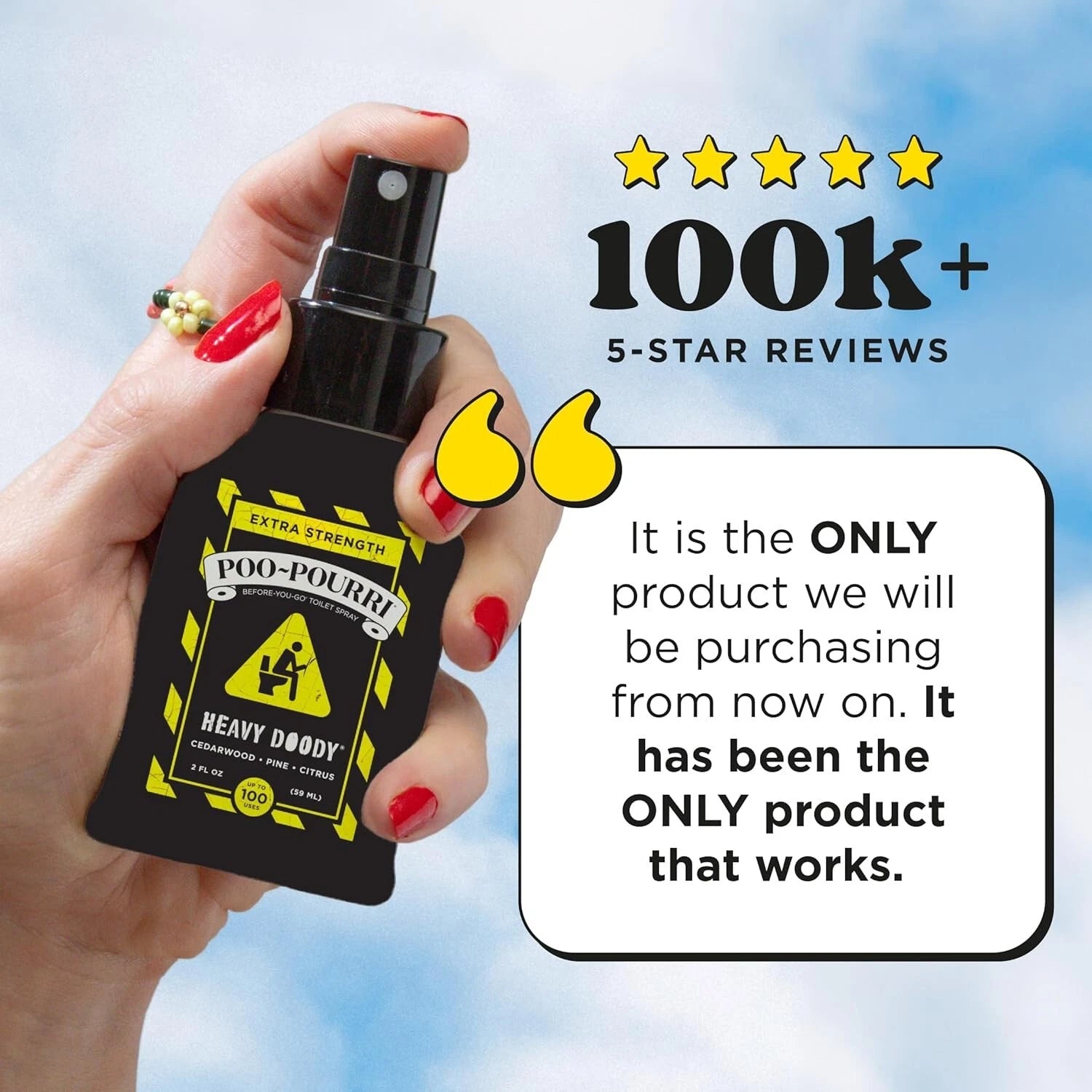 Poo~Pourri Heavy Doody Odor Eliminator Spray - 2 oz.