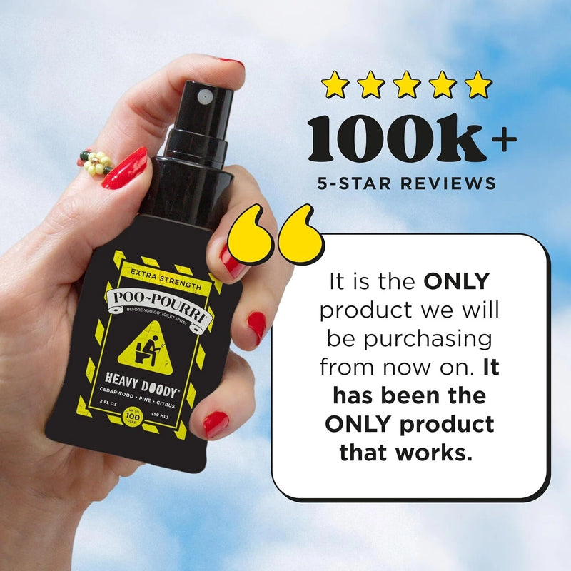 Poo~Pourri Heavy Doody Odor Eliminator Spray - 2 oz.