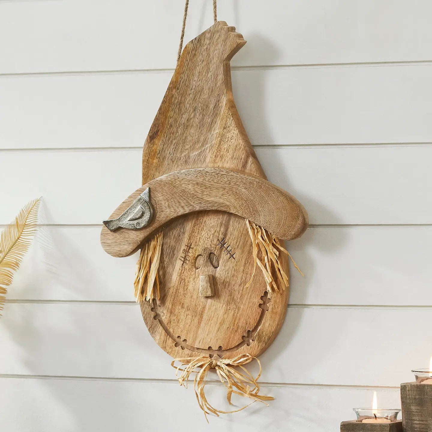 Scarecrow Wood Wall Art