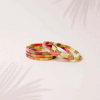 Capri Tile Bangle Set | Sunshine Tienda